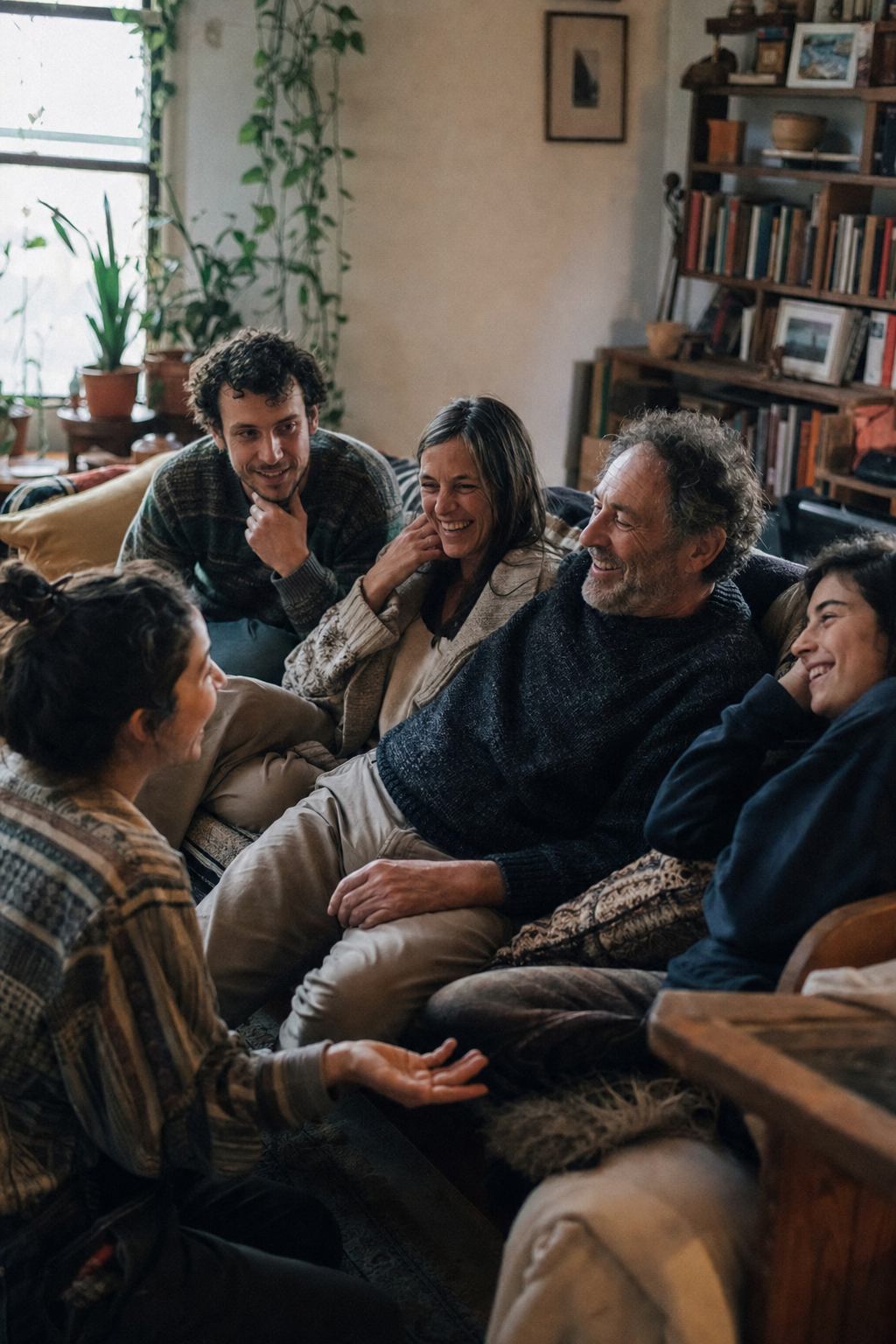 A family moment on film